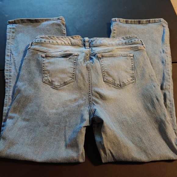Torrid Relaxed Boot Distressed Denim Size 16 - Picture 5 of 7